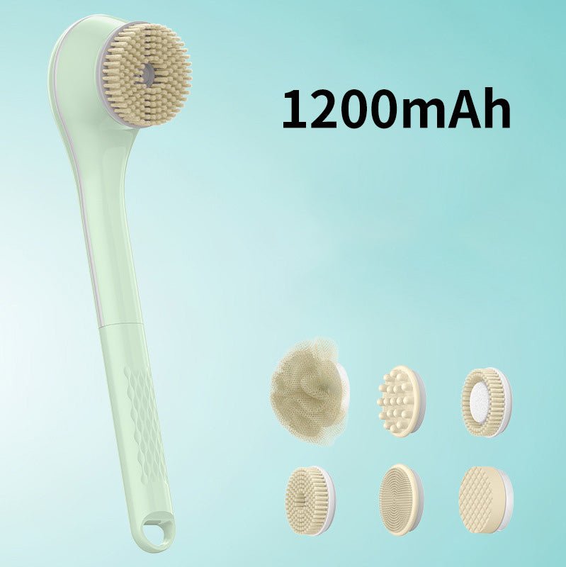Electric Long Handle Exfoliating Bath Brush - My Good Buys - Electric Long Handle Exfoliating Bath Brush