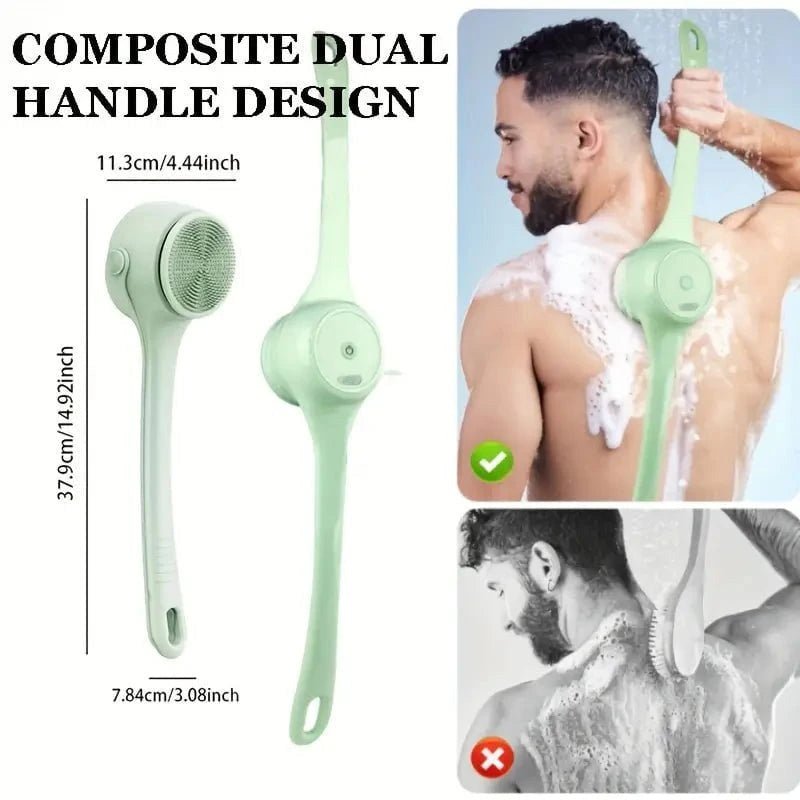 Electric Long Handle Exfoliating Bath Brush - My Good Buys - Electric Long Handle Exfoliating Bath Brush