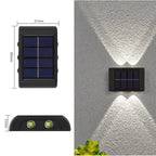 Energy-efficient LED solar outdoor wall light - My Good Buys - Energy-efficient LED solar outdoor wall light