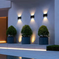 Energy-efficient LED solar outdoor wall light - My Good Buys - Energy-efficient LED solar outdoor wall light