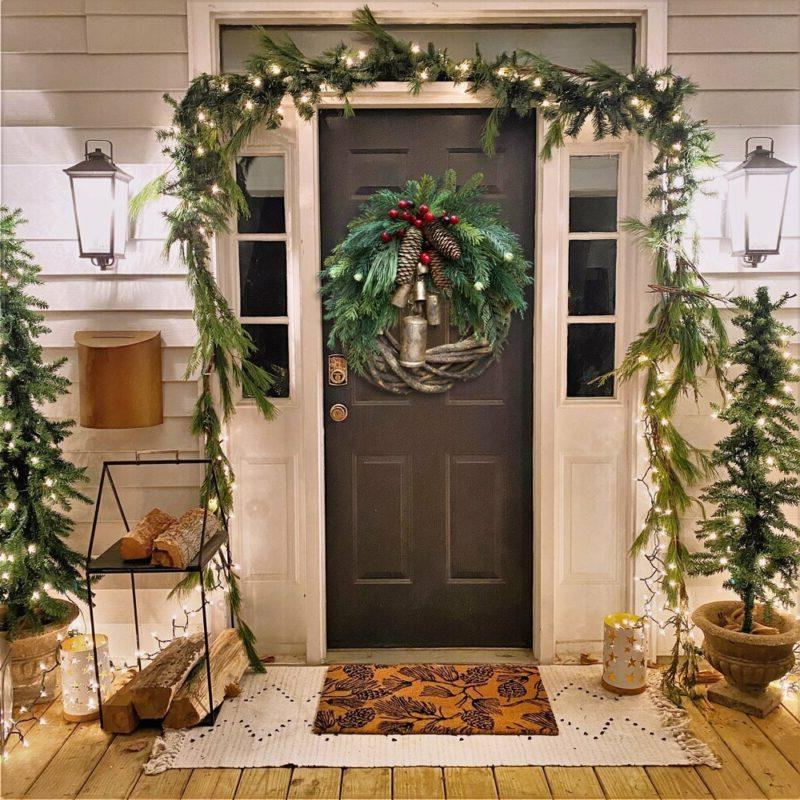 Farmhouse Christmas Wreath, Boho Wreath, Holiday Wreath - My Good Buys - Farmhouse Christmas Wreath, Boho Wreath, Holiday Wreath