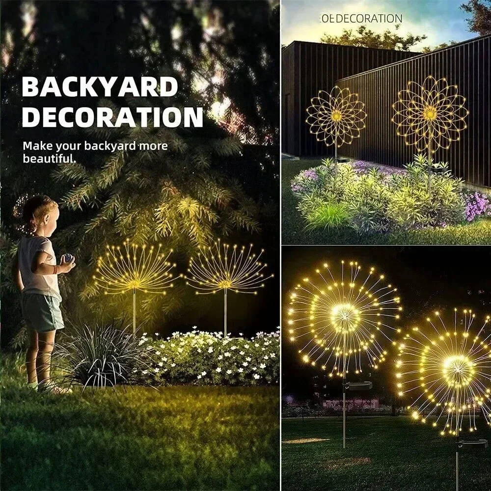 Firework Lights Outdoor Garden Decorations - My Good Buys - Firework Lights Outdoor Garden Decorations