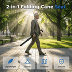 Folding Walking Cane with Seat - My Good Buys - Folding Walking Cane with Seat