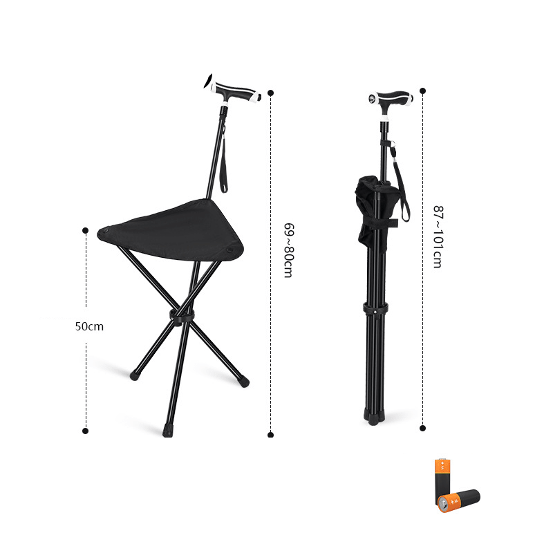 Folding Walking Cane with Seat - My Good Buys - Folding Walking Cane with Seat