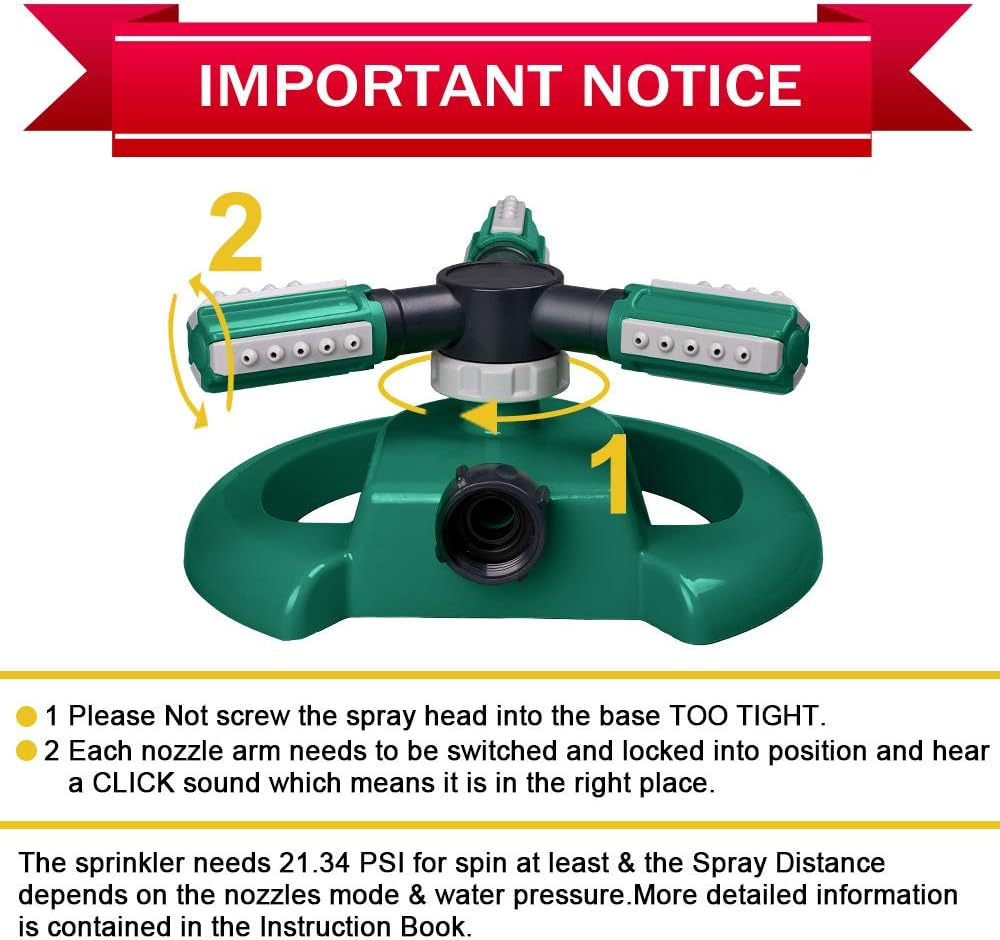 Garden Lawn Water Sprinkler - My Good Buys - Garden Lawn Water Sprinkler