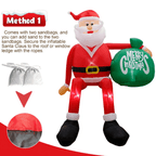 Giant 8FT LED Climbing Santa Inflatable – Premium Outdoor Christmas Decoration - My Good Buys - Giant 8FT LED Climbing Santa Inflatable – Premium Outdoor Christmas Decoration