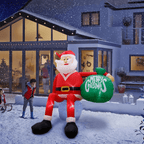 Giant 8FT LED Climbing Santa Inflatable – Premium Outdoor Christmas Decoration - My Good Buys - Giant 8FT LED Climbing Santa Inflatable – Premium Outdoor Christmas Decoration