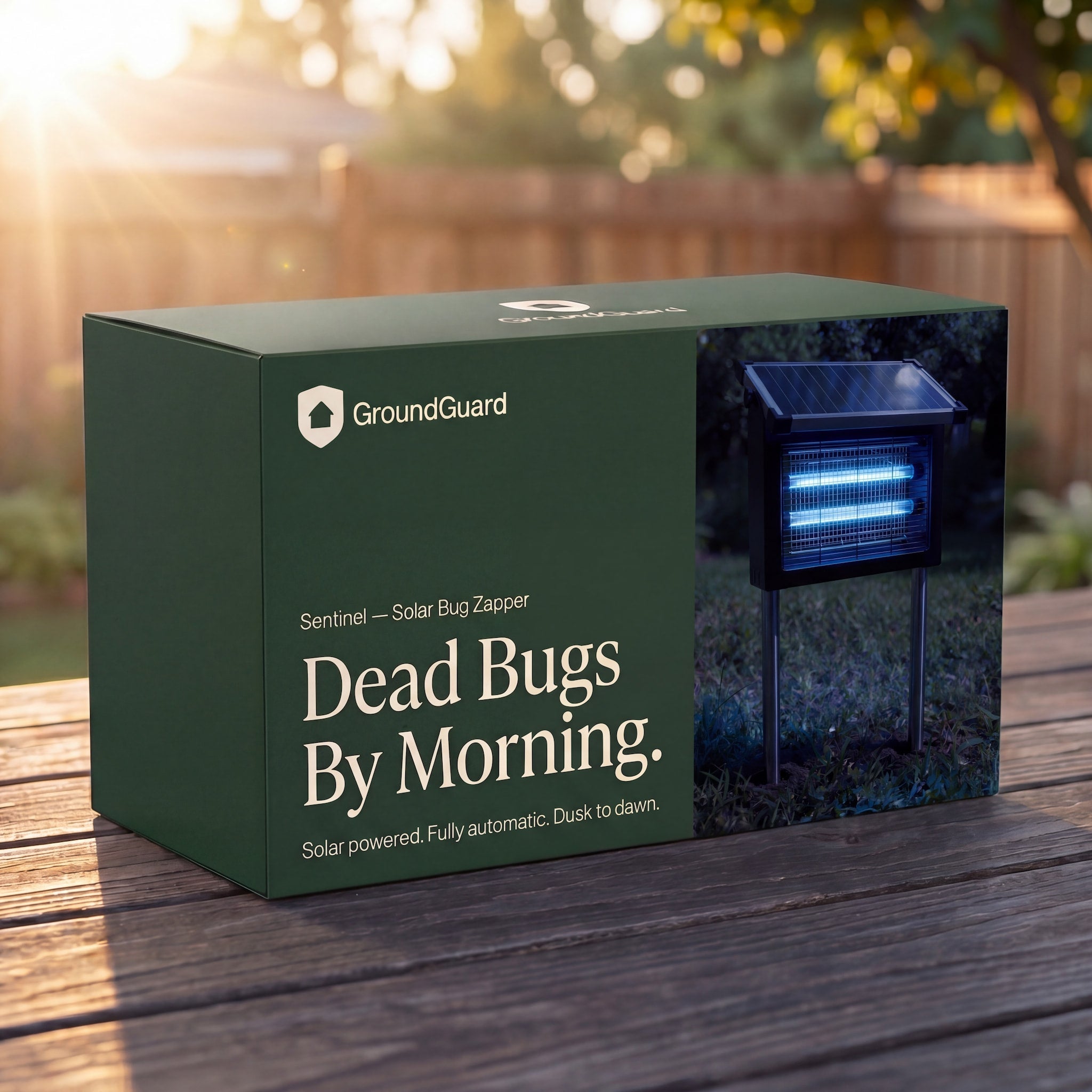 GroundGuard Sentinel — Solar Bug Zapper - My Good Buys - GroundGuard Sentinel — Solar Bug Zapper
