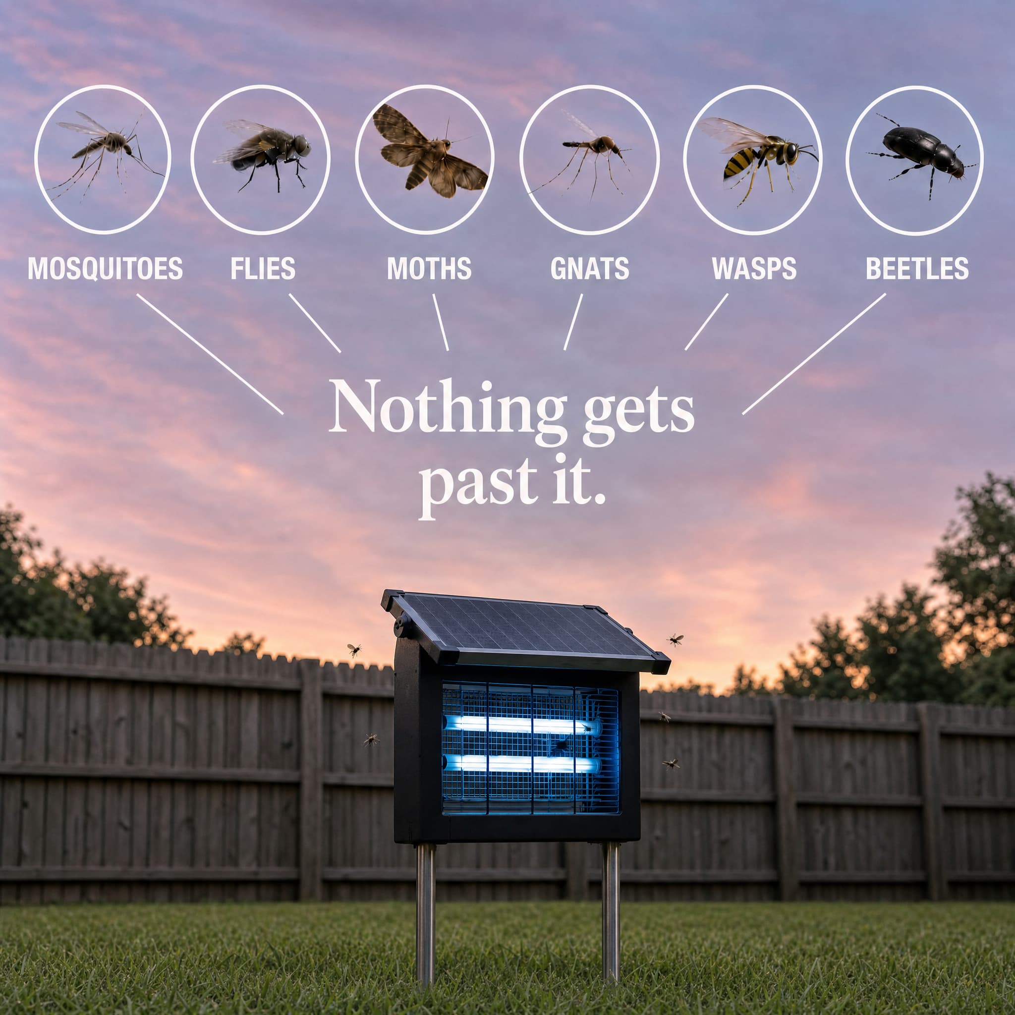 GroundGuard Sentinel — Solar Bug Zapper - My Good Buys - GroundGuard Sentinel — Solar Bug Zapper