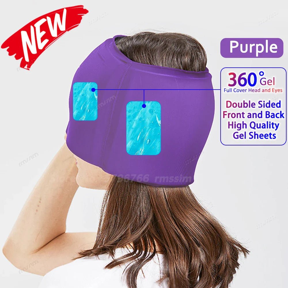 Headache Relief Ice Gel Eye Mask - My Good Buys - Headache Relief Ice Gel Eye Mask