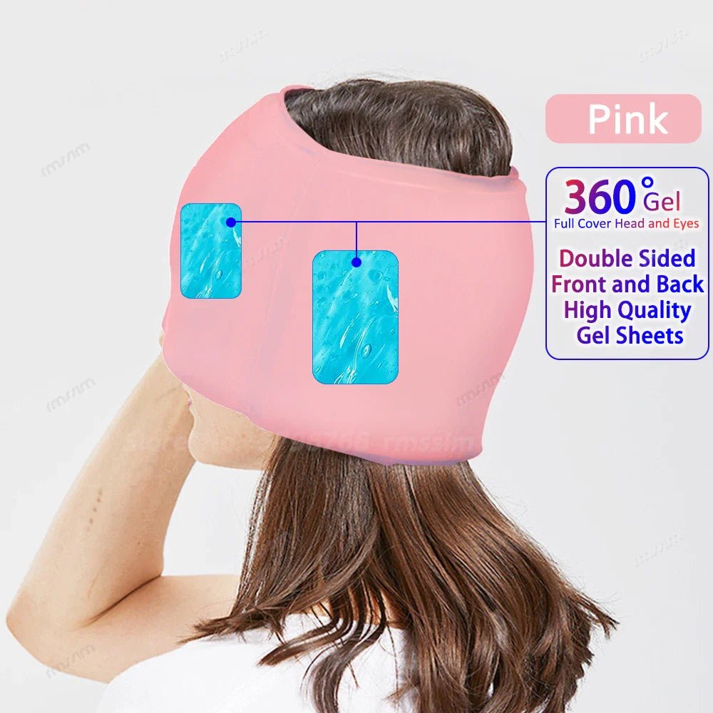 Headache Relief Ice Gel Eye Mask - My Good Buys - Headache Relief Ice Gel Eye Mask