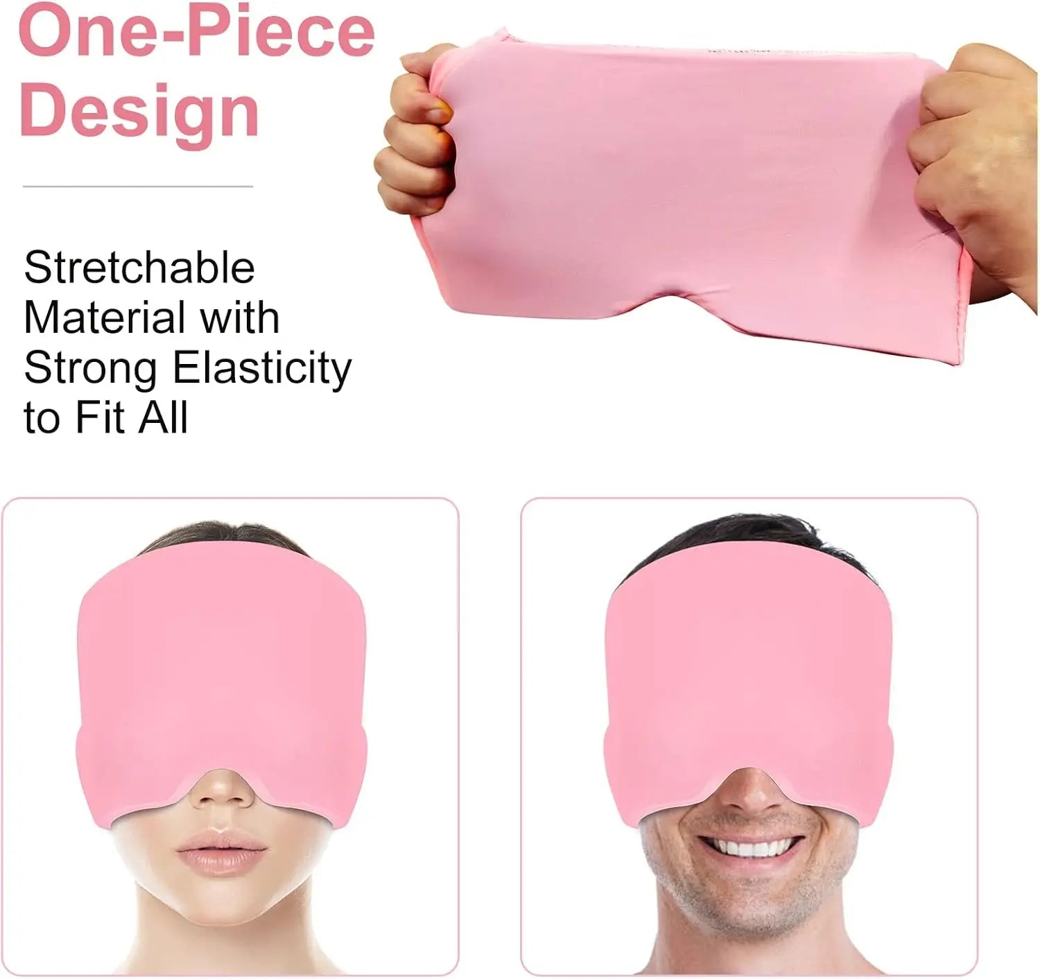 Headache Relief Ice Gel Eye Mask - My Good Buys - Headache Relief Ice Gel Eye Mask