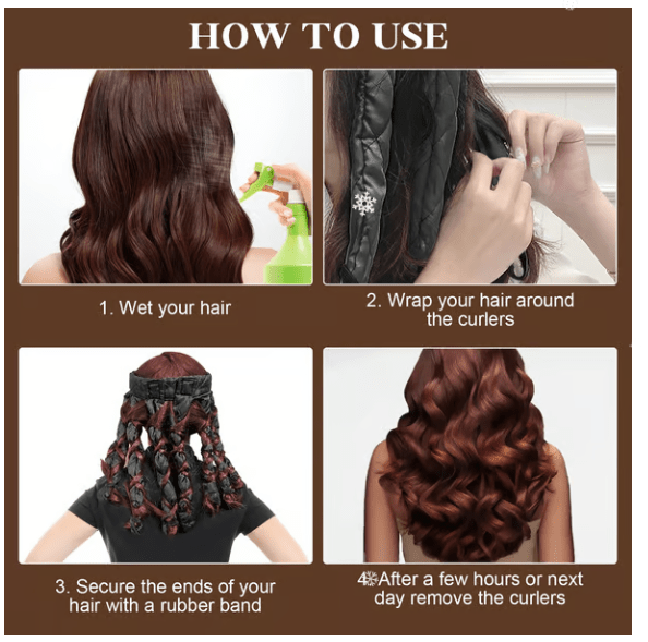 💥HOT SALE💥Sleep-in hairband Heat-free curling tongs🧑‍🦱🥰 - My Good Buys - 💥HOT SALE💥Sleep-in hairband Heat-free curling tongs🧑‍🦱🥰