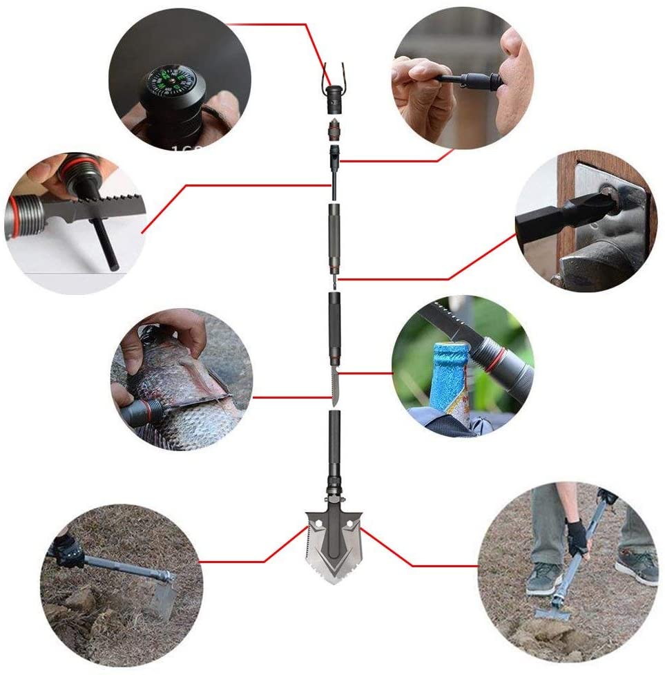 Indestructible Multi Function Survival Shovel - My Good Buys - Indestructible Multi Function Survival Shovel