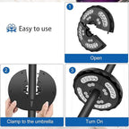 Innovative Lighting for Parasols - My Good Buys - Innovative Lighting for Parasols