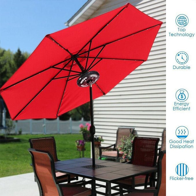 Innovative Lighting for Parasols - My Good Buys - Innovative Lighting for Parasols