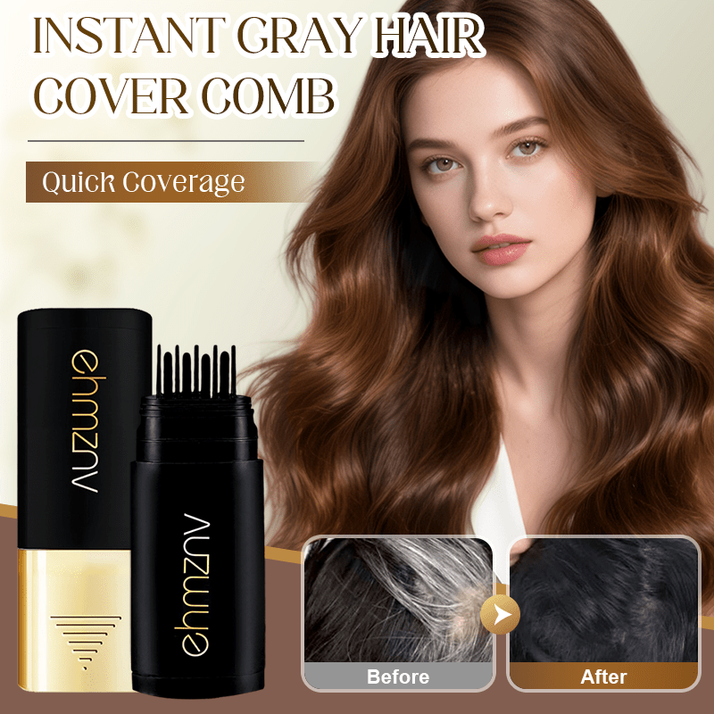 Instant Gray Hair Cover Comb - My Good Buys - Instant Gray Hair Cover Comb