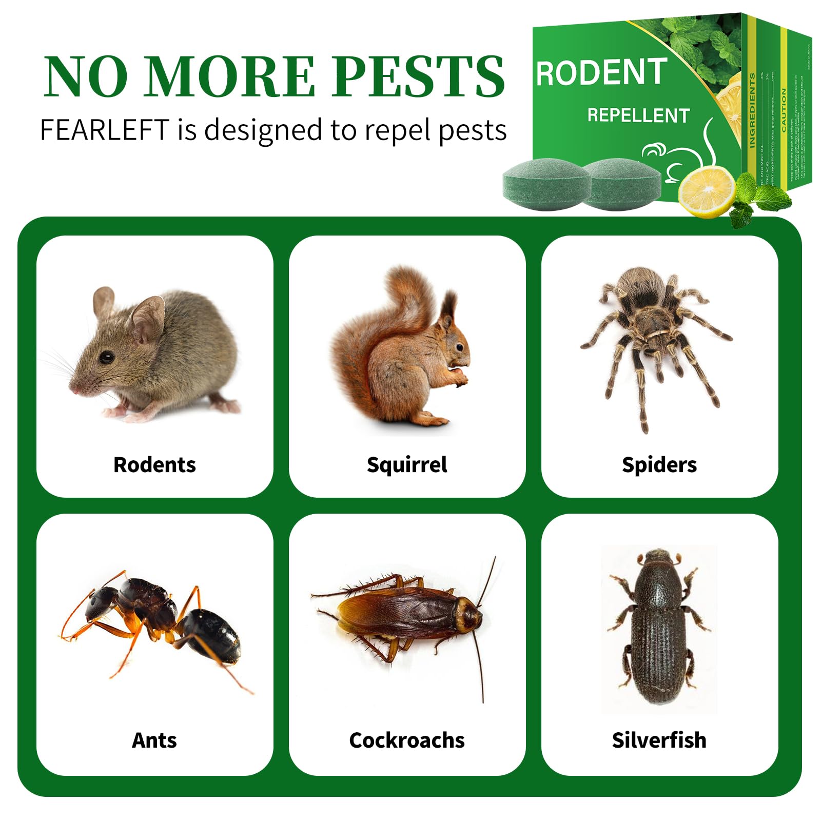 Keep Rodents Out! 24-Pack Peppermint Oil Mouse & Rat Repellent - Family & Pet Safe - My Good Buys - Keep Rodents Out! 24-Pack Peppermint Oil Mouse & Rat Repellent - Family & Pet Safe
