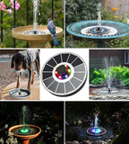 LED Solar Energy Fountain - My Good Buys - LED Solar Energy Fountain