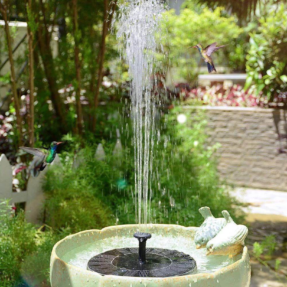 LED Solar Energy Fountain - My Good Buys - LED Solar Energy Fountain