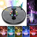 LED Solar Energy Fountain - My Good Buys - LED Solar Energy Fountain