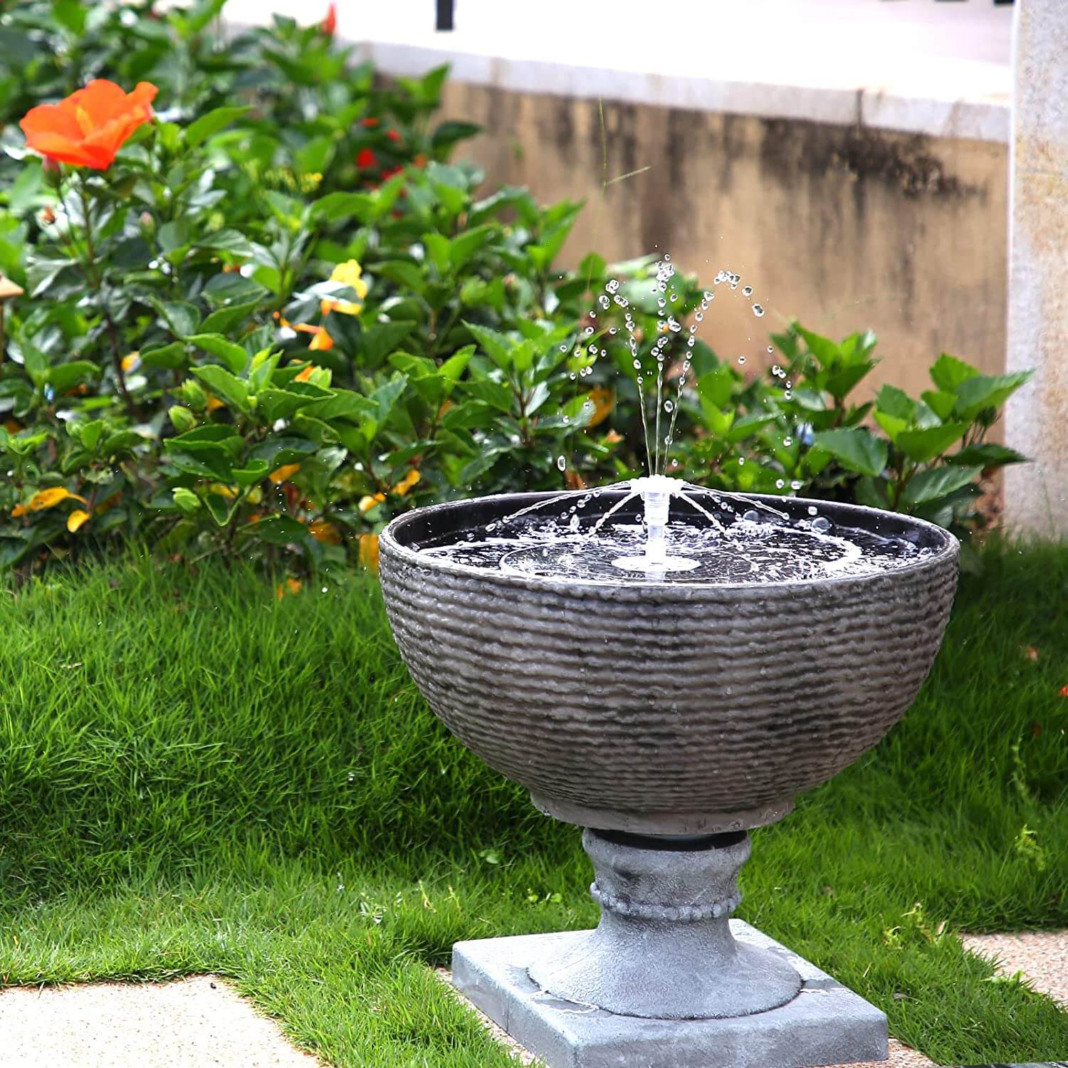 LED Solar Energy Fountain - My Good Buys - LED Solar Energy Fountain