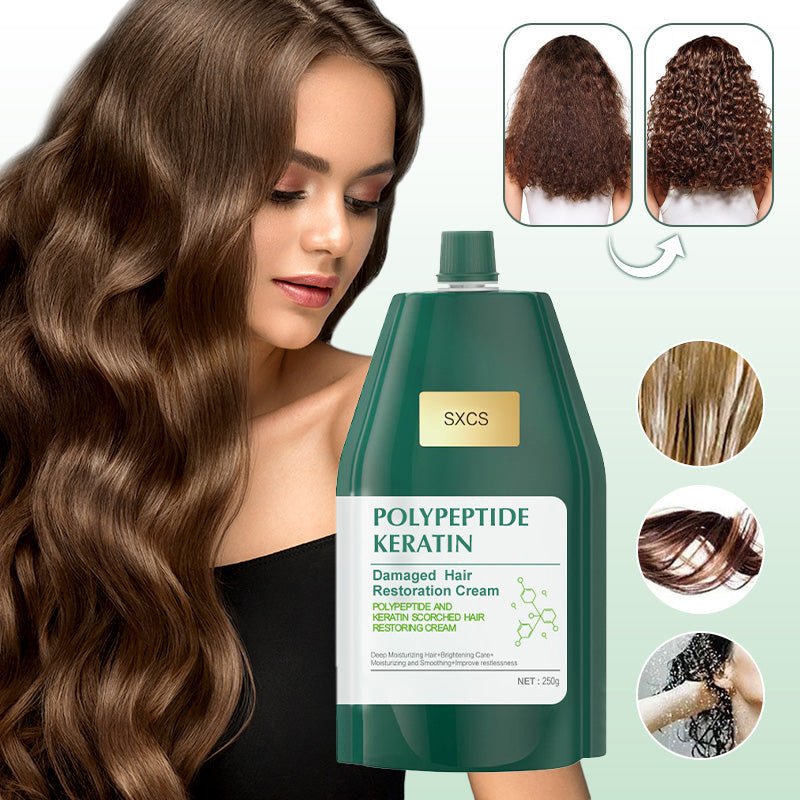 ⏳Limited-time 50% off⏰Polypeptide Keratin Hydrating Smoothing Hair Damage Repair Cream🥇 - My Good Buys - ⏳Limited-time 50% off⏰Polypeptide Keratin Hydrating Smoothing Hair Damage Repair Cream🥇