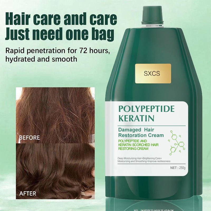 ⏳Limited-time 50% off⏰Polypeptide Keratin Hydrating Smoothing Hair Damage Repair Cream🥇 - My Good Buys - ⏳Limited-time 50% off⏰Polypeptide Keratin Hydrating Smoothing Hair Damage Repair Cream🥇