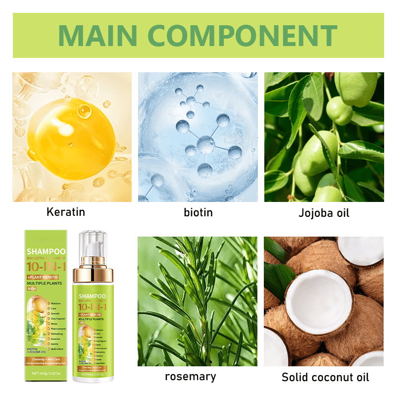 🔥Limited-time offer-10-in-1 Plant-Based Essence Shampoo - My Good Buys - 🔥Limited-time offer-10-in-1 Plant-Based Essence Shampoo