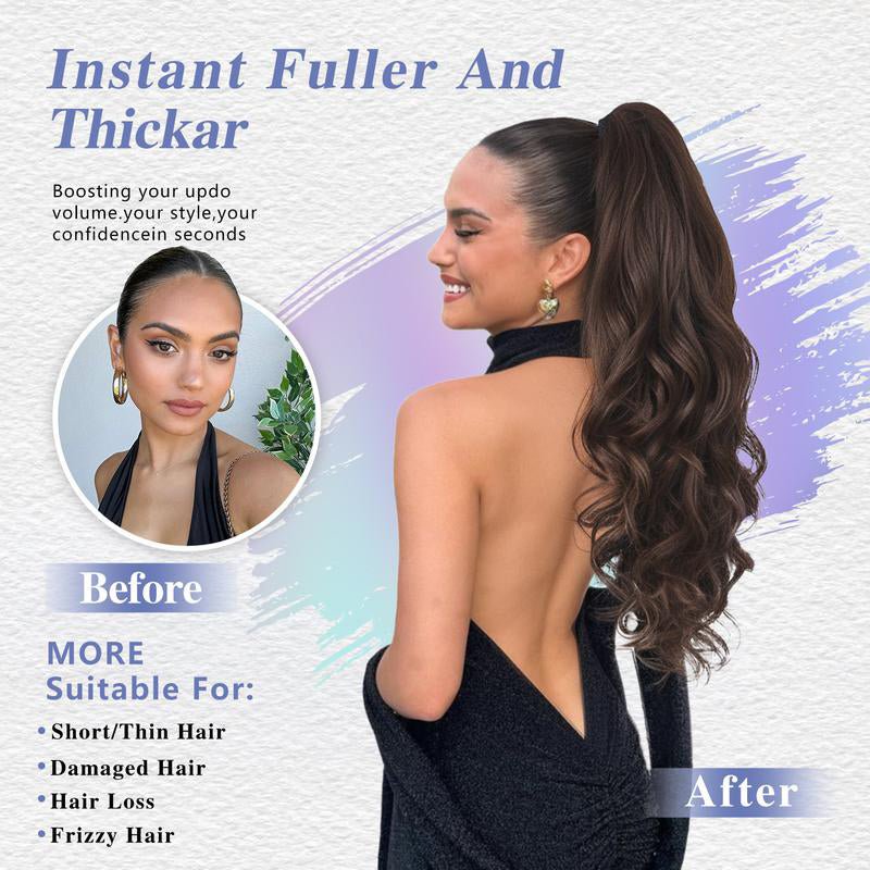 💜Limited time promotion 50%OFF💜Clip-on Wavy Ponytail Extension - My Good Buys - 💜Limited time promotion 50%OFF💜Clip-on Wavy Ponytail Extension