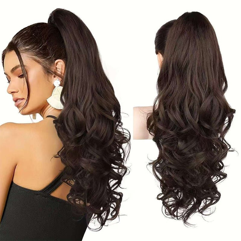💜Limited time promotion 50%OFF💜Clip-on Wavy Ponytail Extension - My Good Buys - 💜Limited time promotion 50%OFF💜Clip-on Wavy Ponytail Extension