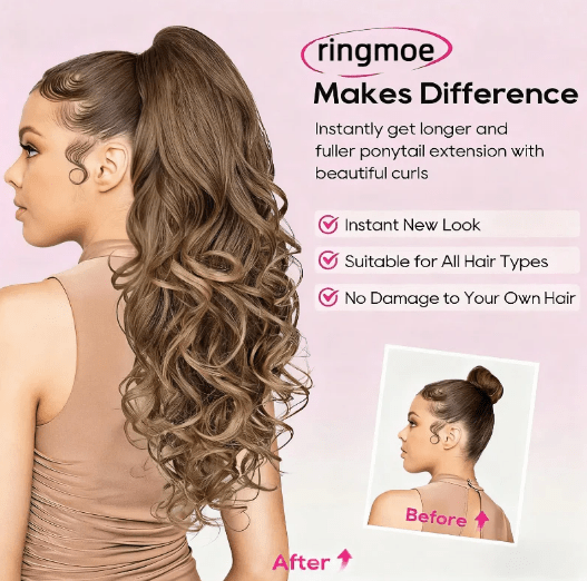 💜Limited time promotion 50%OFF💜Clip-on Wavy Ponytail Extension - My Good Buys - 💜Limited time promotion 50%OFF💜Clip-on Wavy Ponytail Extension