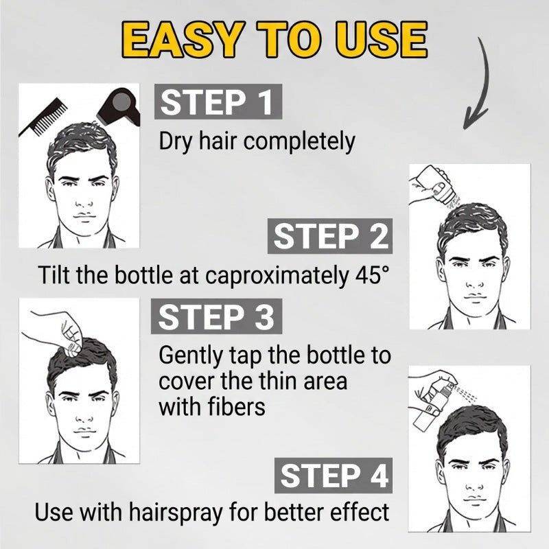 Long Lasting Water-Resistant Black Hair Concealer - My Good Buys - Long Lasting Water-Resistant Black Hair Concealer
