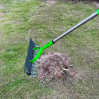 Long Reach Thatch Rake for Dethatching Dead Grass - My Good Buys - Long Reach Thatch Rake for Dethatching Dead Grass