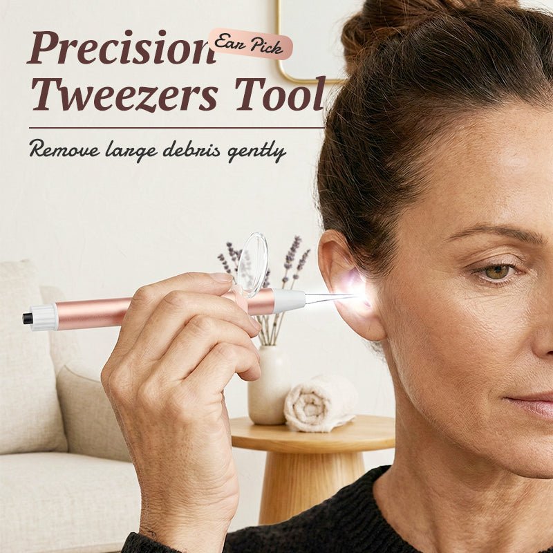 Luminous Ear Pick & Tweezer Set with Magnifier - My Good Buys - Luminous Ear Pick & Tweezer Set with Magnifier