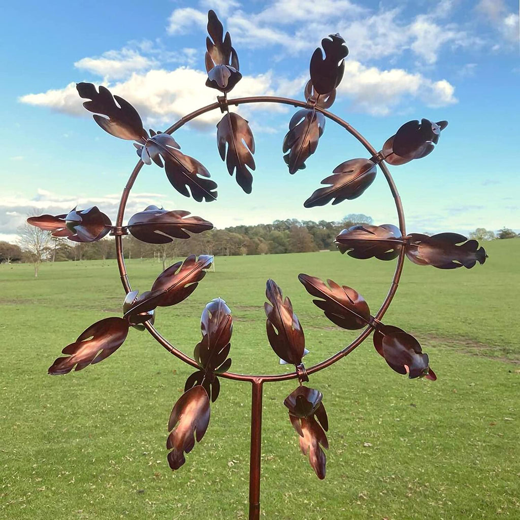 Magical metal windmill: Kinetic wind spinner for the garden - My Good Buys - Magical metal windmill: Kinetic wind spinner for the garden