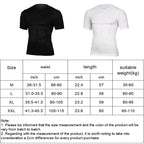 Men's Body Shaper Slimming T-Shirt - My Good Buys - Men's Body Shaper Slimming T-Shirt