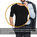 Men's Body Shaper Slimming T-Shirt - My Good Buys - Men's Body Shaper Slimming T-Shirt