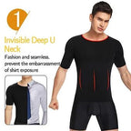 Men's Body Shaper Slimming T-Shirt - My Good Buys - Men's Body Shaper Slimming T-Shirt