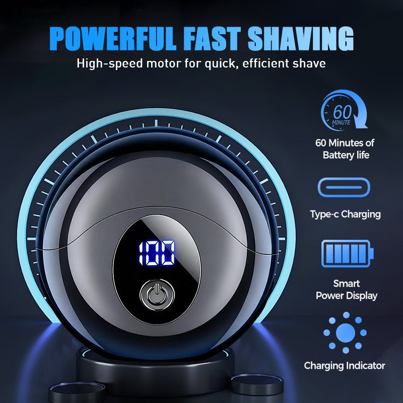 Men's Portable & Powerful Electric Shaver Set - My Good Buys - Men's Portable & Powerful Electric Shaver Set