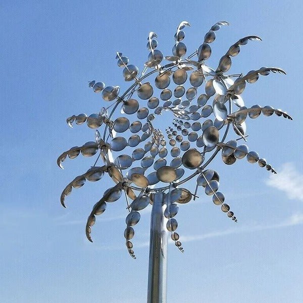 Metal Garden Windmill - Dual Motion Decorative Wind Spinner for Unique Garden Decor & Perfect Gift - My Good Buys - Metal Garden Windmill - Dual Motion Decorative Wind Spinner for Unique Garden Decor & Perfect Gift
