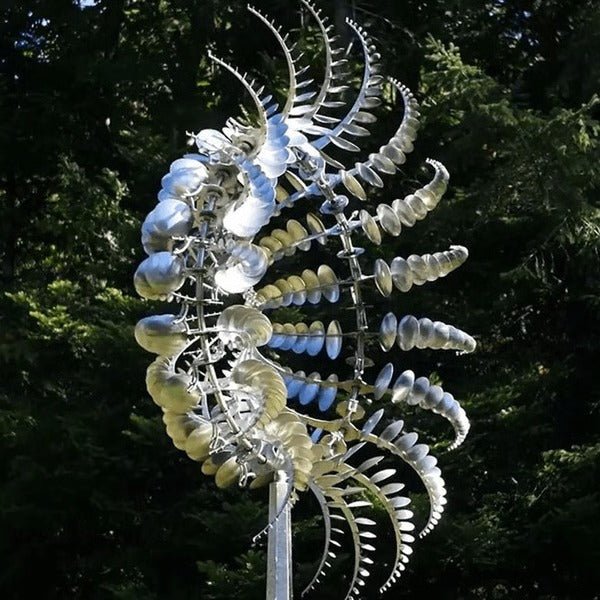 Metal Garden Windmill - Dual Motion Decorative Wind Spinner for Unique Garden Decor & Perfect Gift - My Good Buys - Metal Garden Windmill - Dual Motion Decorative Wind Spinner for Unique Garden Decor & Perfect Gift