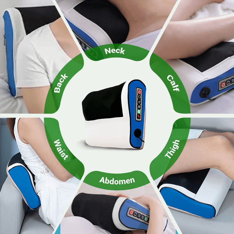 Multifunctional Deep Kneading Massage Pillow with Heat - My Good Buys - Multifunctional Deep Kneading Massage Pillow with Heat