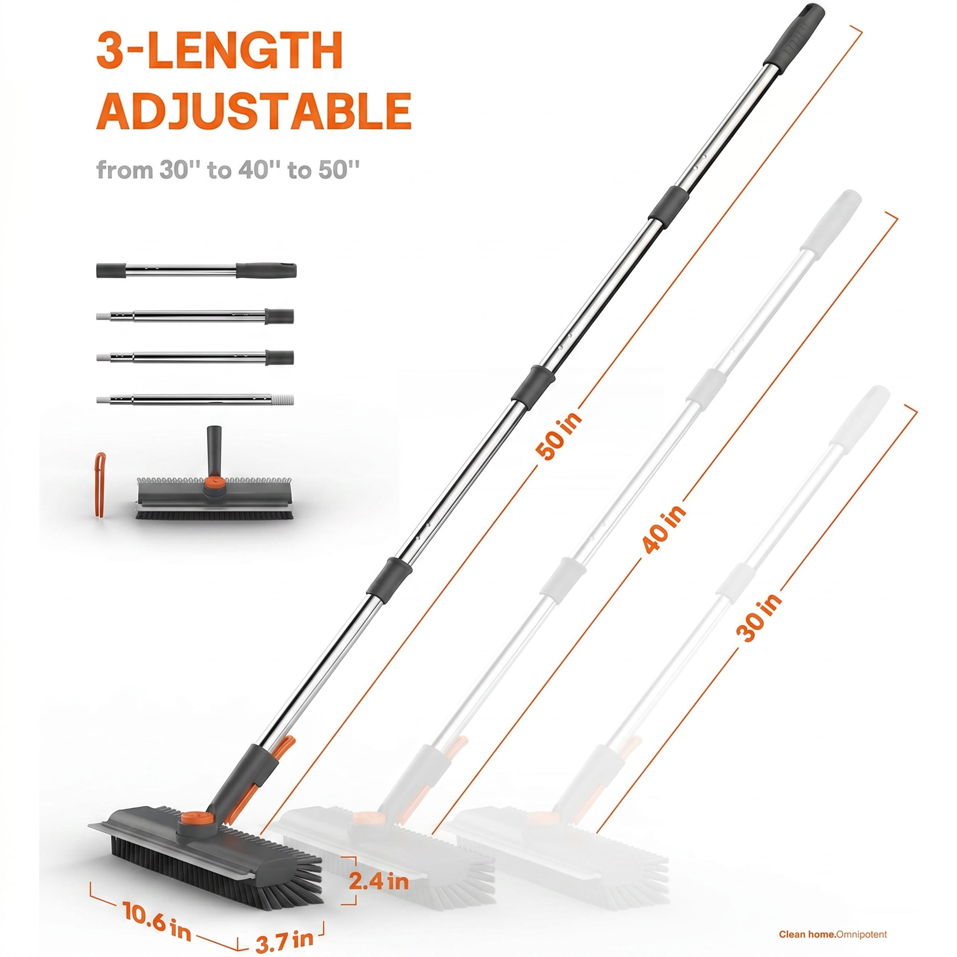 Scrubstar™ - Powerful 3 in 1 Floor Scrub Brush