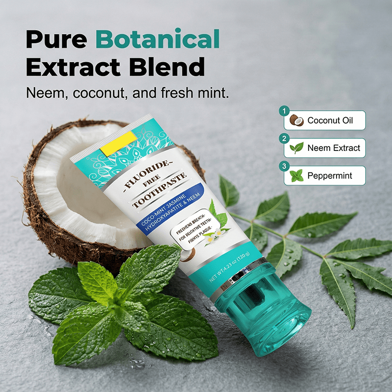 🥥💜Natural Coco-Mint & Neem Toothpaste - My Good Buys - 🥥💜Natural Coco-Mint & Neem Toothpaste
