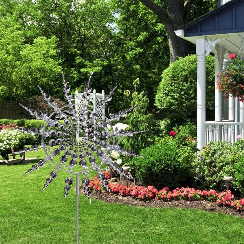New Anti-Rust Magical Metal Windmill-Kinetic Metal Wind Spinners - My Good Buys - New Anti-Rust Magical Metal Windmill-Kinetic Metal Wind Spinners