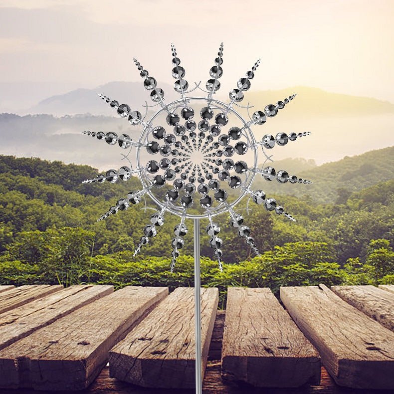 New Anti-Rust Magical Metal Windmill-Kinetic Metal Wind Spinners - My Good Buys - New Anti-Rust Magical Metal Windmill-Kinetic Metal Wind Spinners