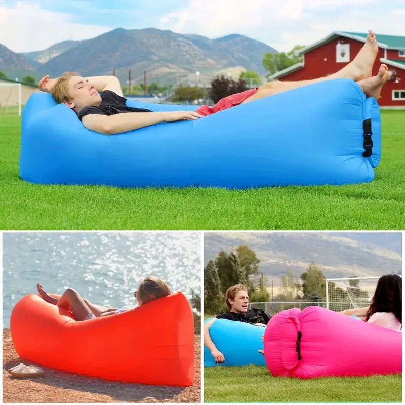 Outdoor Air Lounger - Handy Air Mattress for Comfortable Outdoor Adventures - My Good Buys - Outdoor Air Lounger - Handy Air Mattress for Comfortable Outdoor Adventures