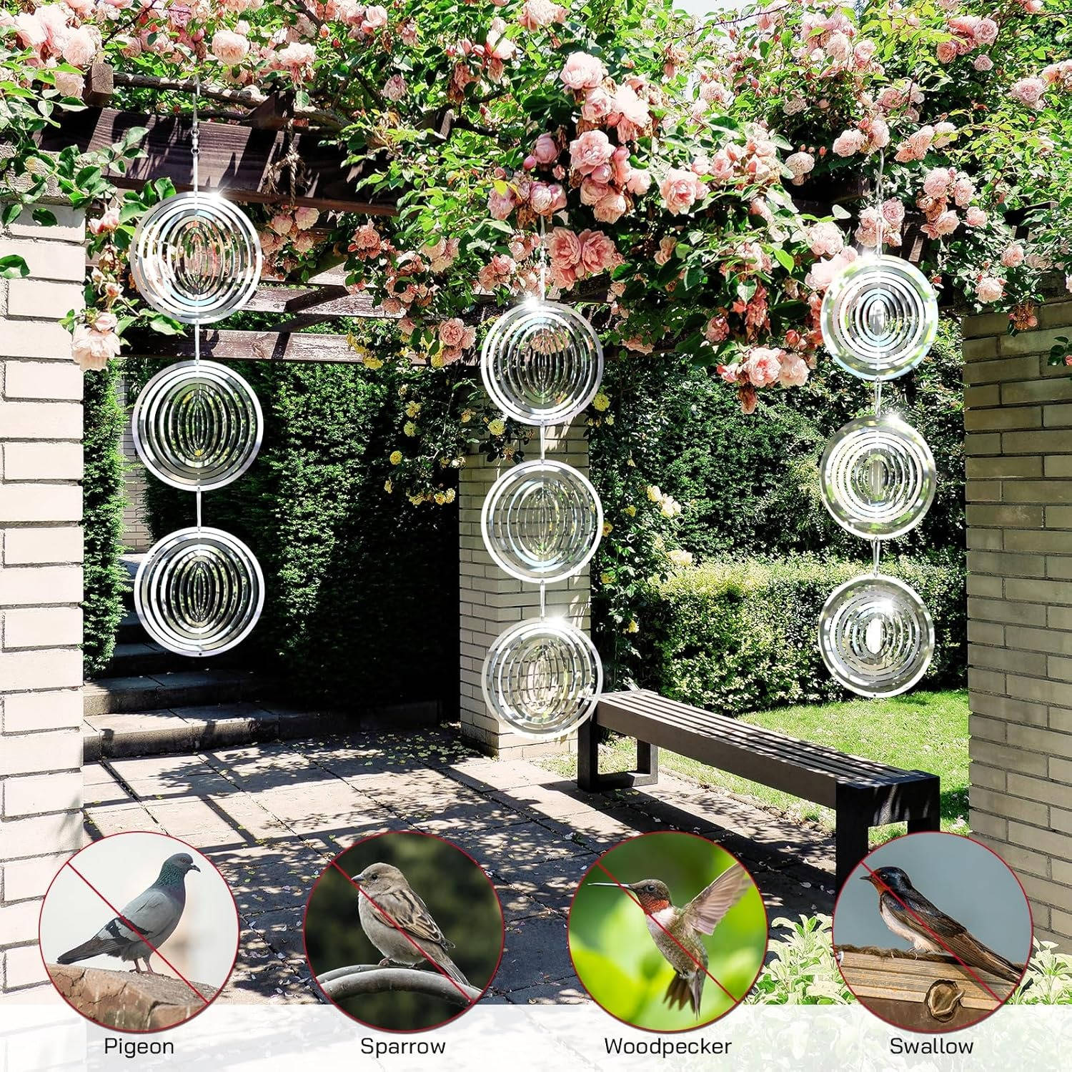 Outdoor Bird Deterrents Scare Device - My Good Buys - Outdoor Bird Deterrents Scare Device