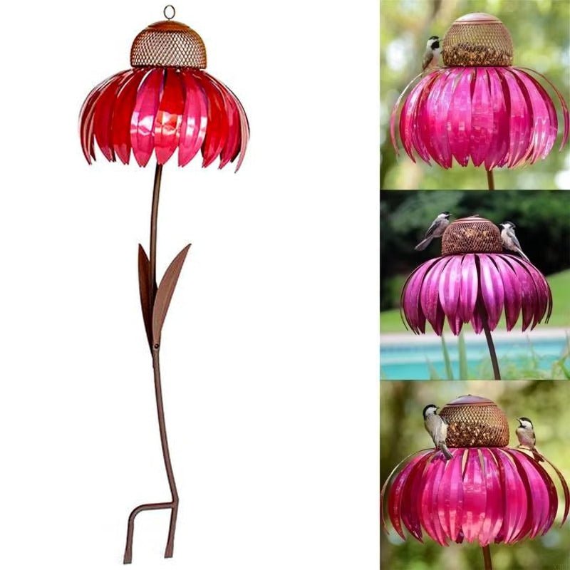 Outdoor Flower Bird Feeder - My Good Buys - Outdoor Flower Bird Feeder